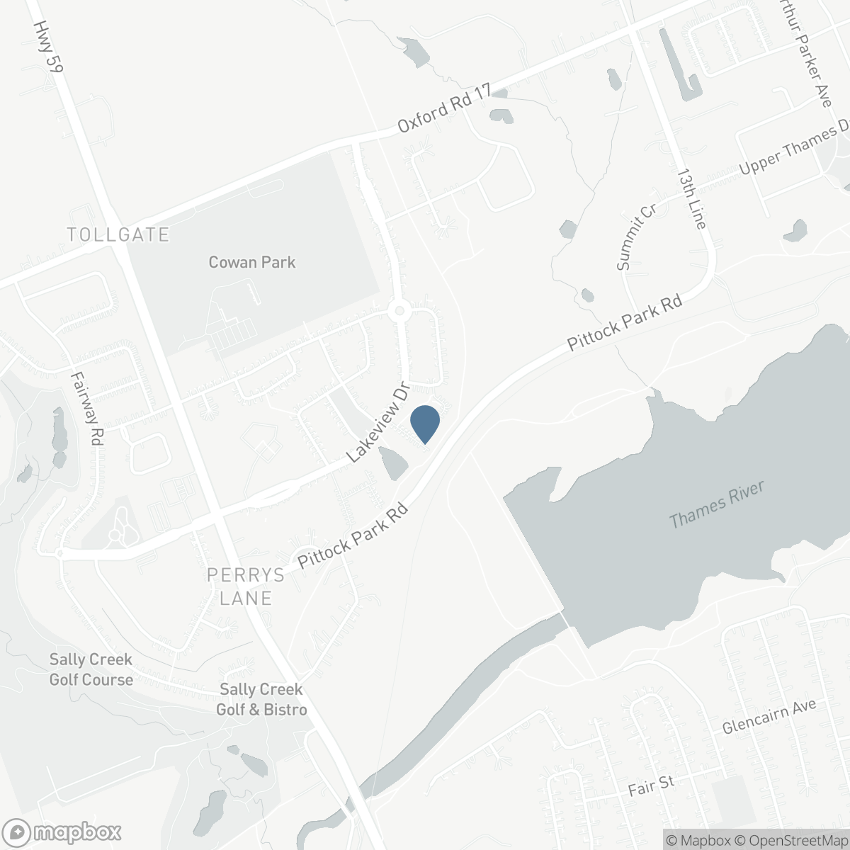 500 LAKEVIEW Drive Unit# 9, Woodstock, Ontario N4T 1W4